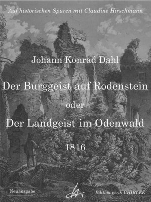 cover image of Der Burggeist auf Rodenstein oder Der Landgeist im Odenwald